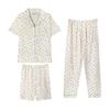 Summer Pajamas Women'S Sweet Color Polka Dots Short-Sleeved Shorts Trousers Fashionable Versatile Student Dormitory Loungewear
