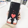 For Samsung Galaxy M22 Case SM-M225FV Black Bumper Soft TPU Cover For Samsung M32 4G M325FV Case Silicone M 22 M 32 Fundas Cute