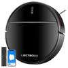 LIECTROUX M7S Pro Robot Vacuum Cleaner, 2D Map Navigation, 4400mAh Battery, Run 110mins, Dry and Wet Mopping - Black