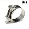 Hose Clamps-Clips Stainless Steel Heavy Duty T Bolt Exhaust Type 1-50 For Engine Intake Hose Exhaust Clamps Turbo Pressure Hoses