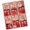 Groom and Bride Chinese Wedding Hongbao Multiple Patterns Red Pocket  Valentine's Day Gift