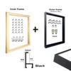 Aluminum Alloy Floating Canvas Frame Narrow Edge Metal Painting Frame Simple Wall Art can be Custom Large Size