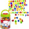 Magnetic Alphabet Kids Educational Learning Magnets Letters Numbers Symbols Toy ABC 123 Fridge Plastic Toy