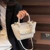 Нишевый дизайн сумка-ведро для поездок на работу 2025 новая модная сумочка корейская версия сумка-мессенджер модная ретро-сумочка