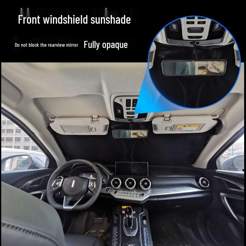 Front Windshield Sunshade for Skoda Yeti, Kodiaq, Karoq, Superb – Sun Protection
