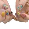 Colorful Glitter Nail Accessories 12-Grid Nail Charms  Nail Salon