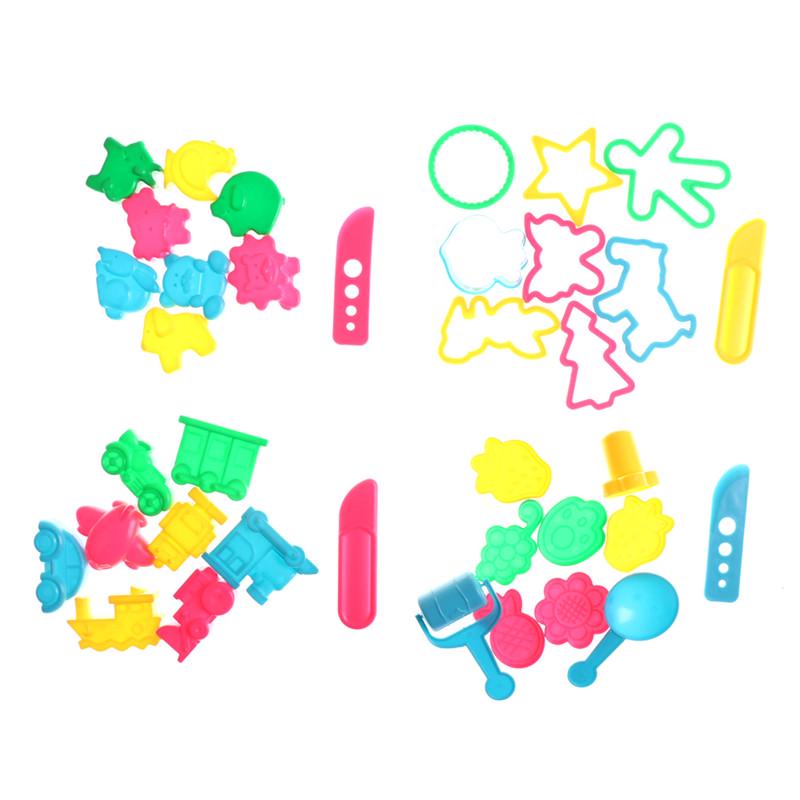 Набор инструментов для глиняной глины, 36 шт., набор форм для полимерной глины и пластилина