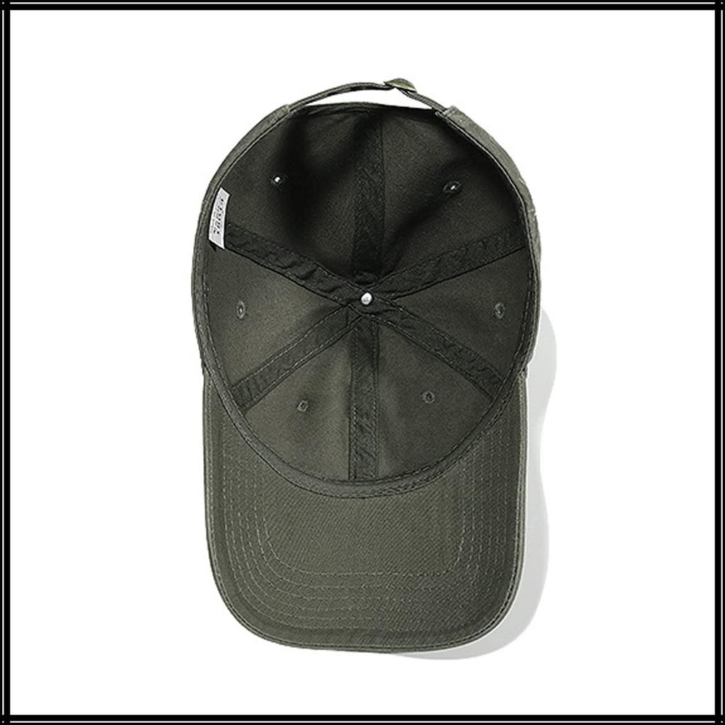 Plain Simple CA476 [White Fang] Cap, Design, Stylish, Stylish, Cool, Men's (Moss Green)
