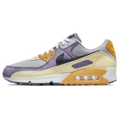 Кроссовки мужские Air Max 90 NRG Lemon Drop Фиолетовые Court-Purple Черные DC6083-500