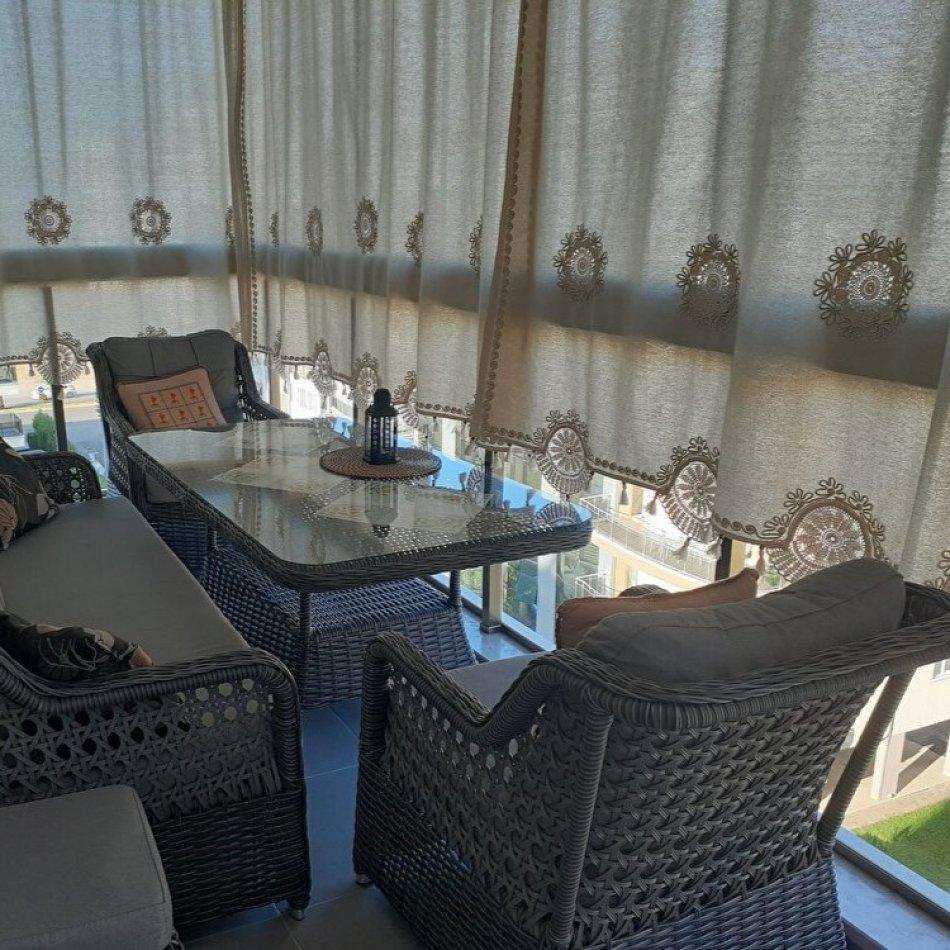 Lace Linen Authentic Handmade Curtain