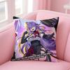 Animated NNeverness To Everness Cute ICONS Cushion Cover Pillow Case Soft Friendly Fabric  Concealed Zipper