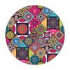 Mandala Floral Rug Children 'S Room Home Decoration Mats Round Carpet Living Room Anti -Slip Washable Carpet Computer Chairs Mat