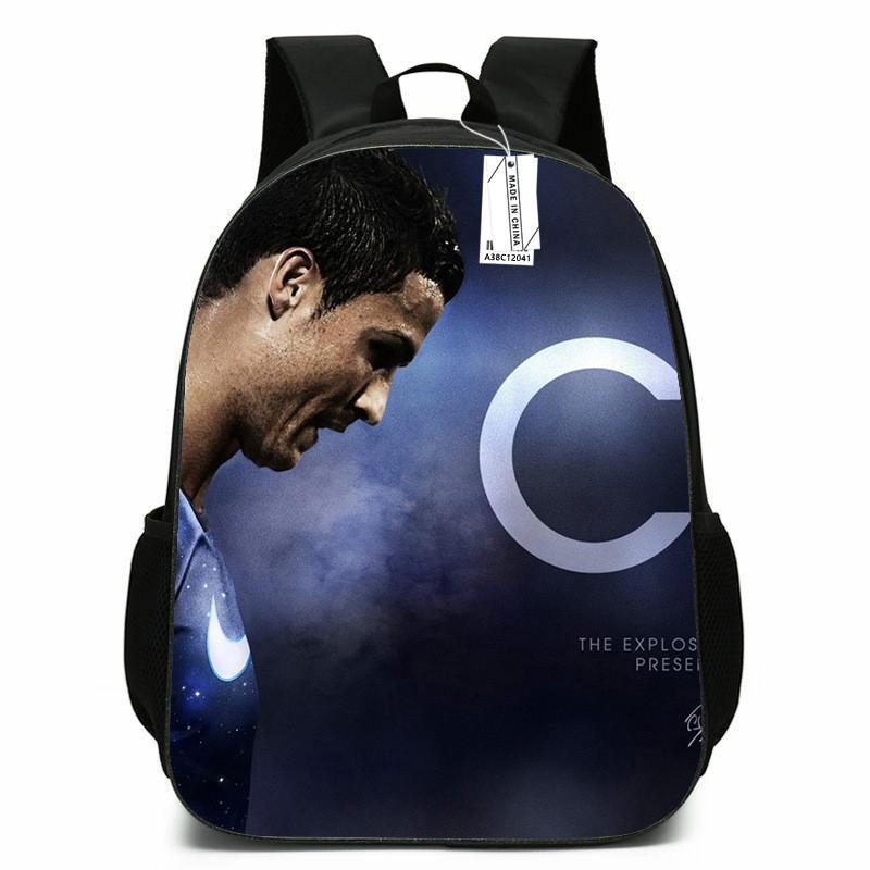 Мультяшный школьный рюкзак Cr7 из ткани Оксфорд, дышащий, легкий, для учеников начальной школы, для класса