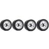 Aluminum Alloy Wheel   Beadlock 2.2in Wheel  s Hub 4pcs Replacement for  4 SCX10 90046  03007   Gen8 1Celsius10 Remote Control Car