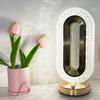 Elegant Water Crystal Night Light With Touch Control For Bedroom And Living Room Decor