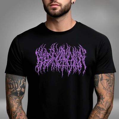 Blood Incantation Фиолетовый Логотип Унисекс Футболка Подарок Все Размеры S-4XL Высококлассная Роскошь для Мужчин и Женщин Топ Y2k