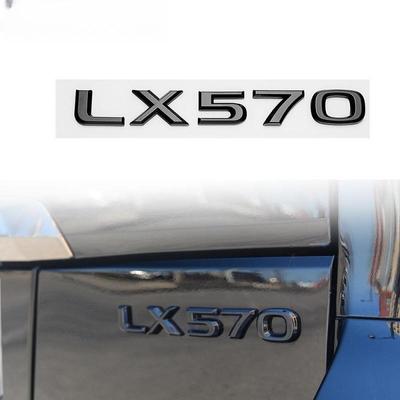 Глянцевый черный для LX 570 LX570 автомобиля внедорожник спортивная эмблема задний багажник значок наклейка