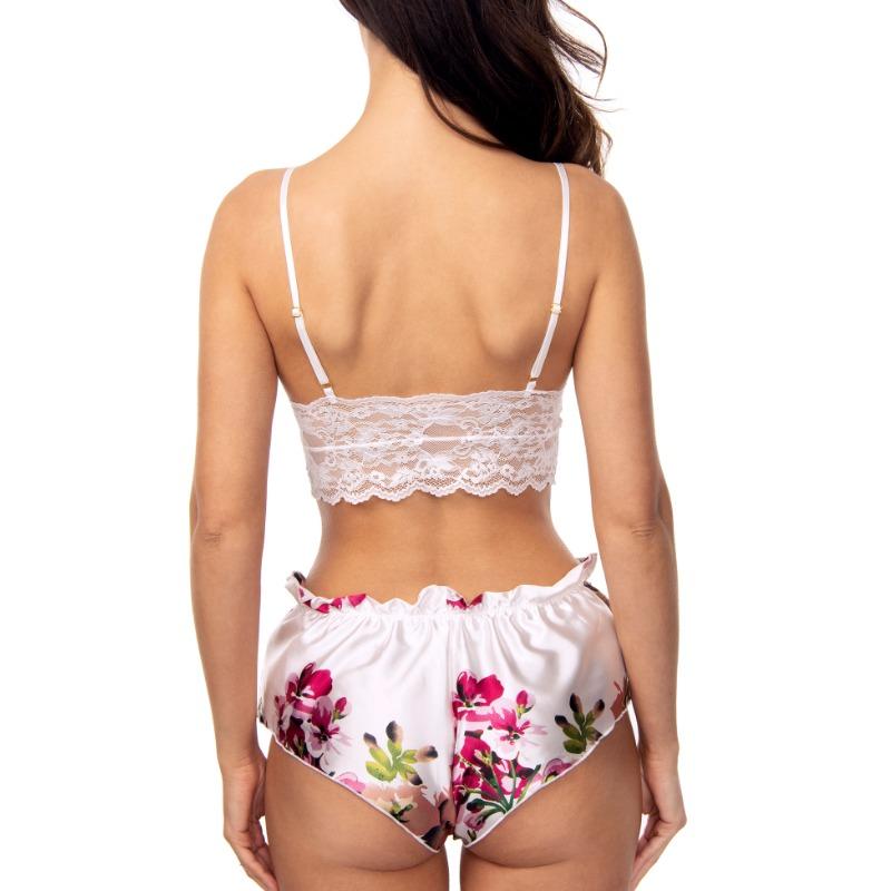 Женские сексуальные кружевные пижамные комплекты, прозрачное нижнее белье