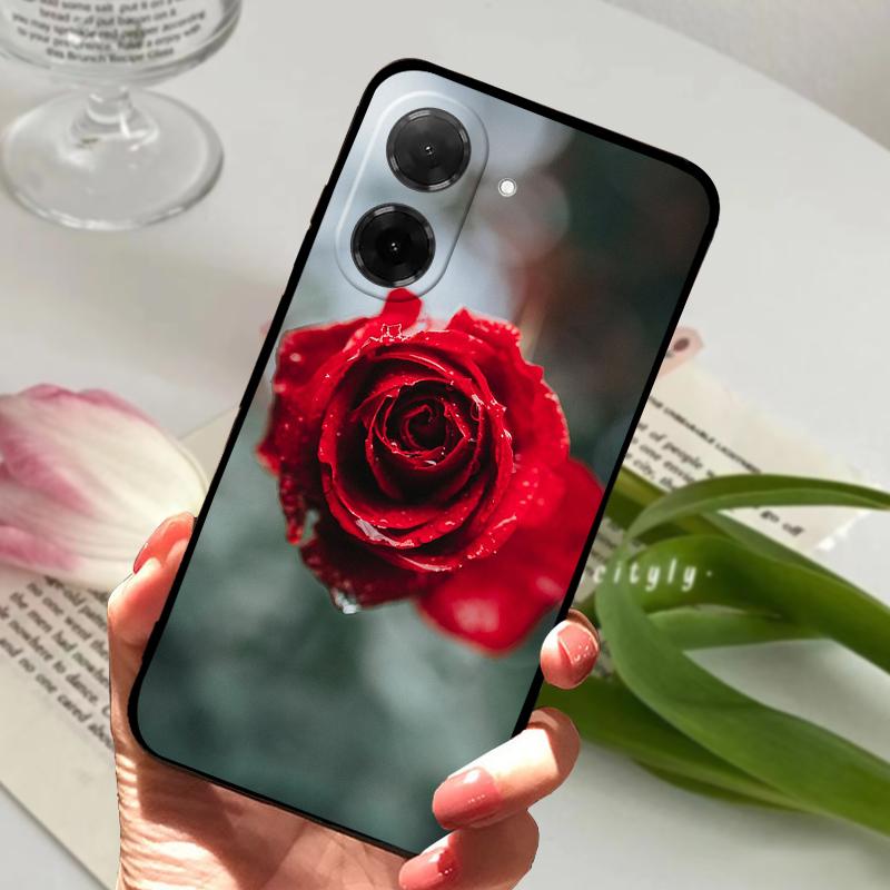 Чехол для Xiaomi Poco C71 Модные животные Мягкий силикон ТПУ Чехол для телефона 25028PC03G Бампер Funda Для Redmi A5 4G Защитные чехлы