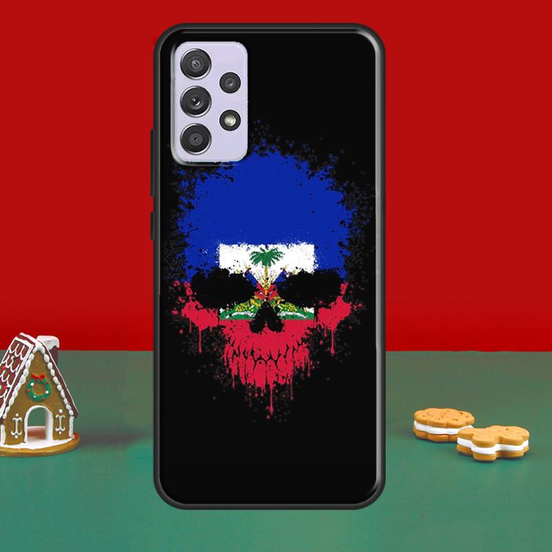 Чехол для телефона с флагом Гаити для Samsung A12 A22 A32 A42 A52 A72 A21S A52S A20e A31 A51 A71 A50 A70