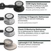 Littmann Classic III 5806 Stethoscope, Raspberry/Gold
