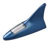 Universal Solar LED Light Car Shark Fin Antenna Roof Tail Modified Light Belt Antenna Driving Safety Warning Light Car Supplies