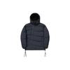 Li Ning X Jackie Chan Collaboration FW23 Kung Fu Series Solid Color Loose Short Down Jacket Men Jacket Charcoal-Black AYMT027-1