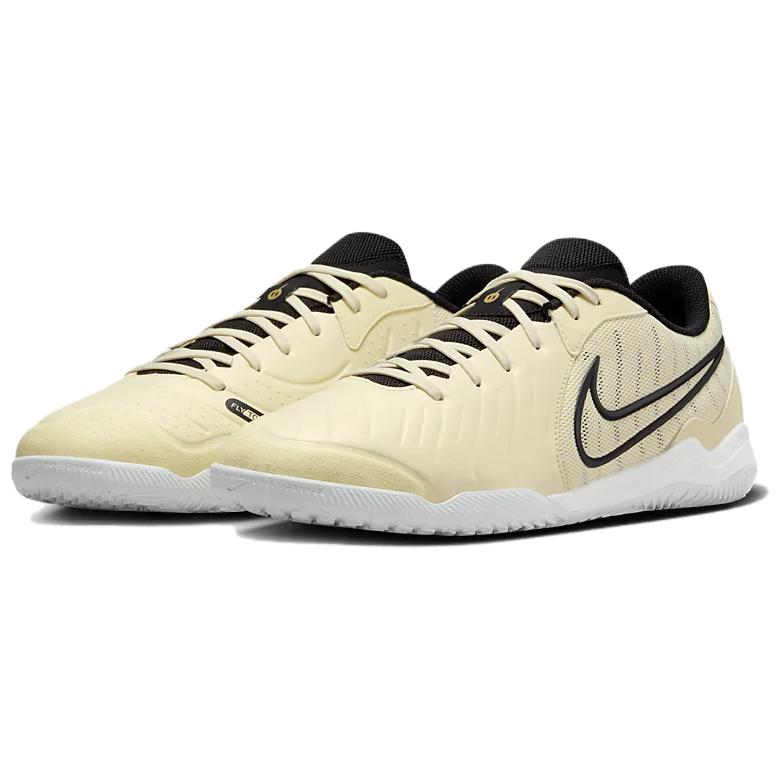 Nike Мужские кроссовки Tiempo Legend 10 Academy IC Mad Ready Pack Кремовый Лимонад Металлический-Золотая монета DV4341-700