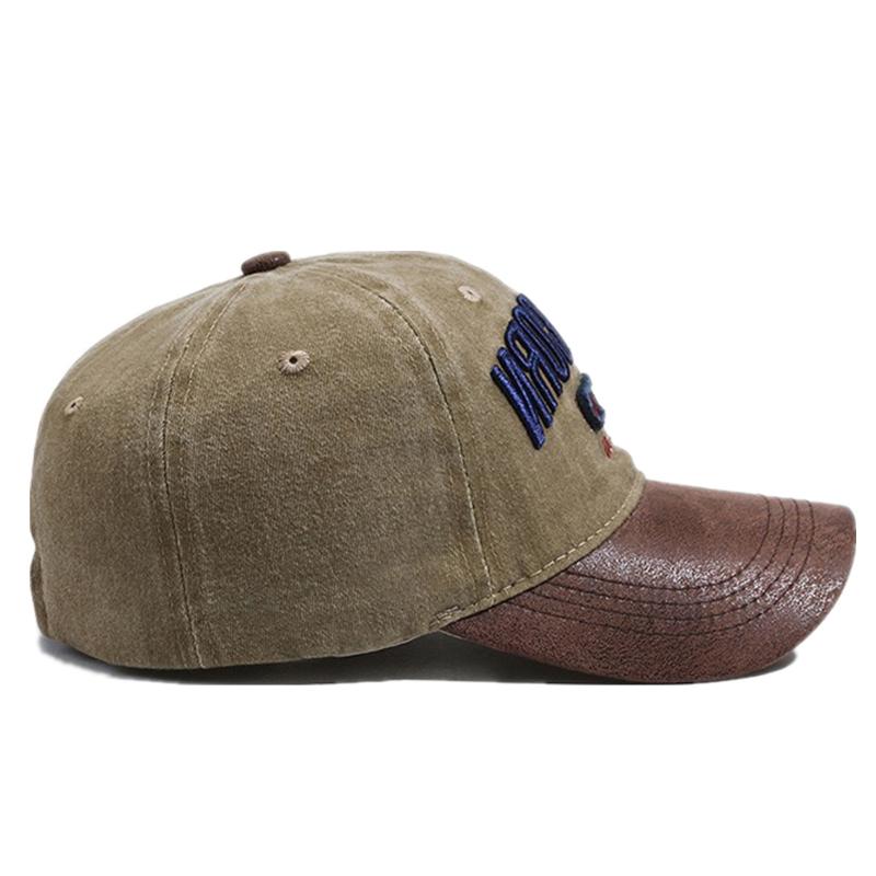 Новая кепка унисекс из стираного хлопка с вышитыми буквами AC-DC, бейсбольная кепка для активного отдыха, классические шляпы для женщин и мужчин