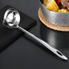 Yousheng 1/2 шт. Ложка для супа с маслоотделителем из нержавеющей стали, ложка-фильтр для жира со сливным носиком, отделитель жира, масляный фильтр, кухонная ложка для готовки и фильтрации