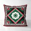 Pieces Bohemian Floral Square Pillow Covers Polyester sofa decorative cushion cov Headboard Pillow (Without Pillow Core
