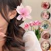 Flower Grasp Clip Bohemian Orchid Side Clip Simulation Flower Seaside Hairpin Flower Headwear Hair Clips Garment Accessories