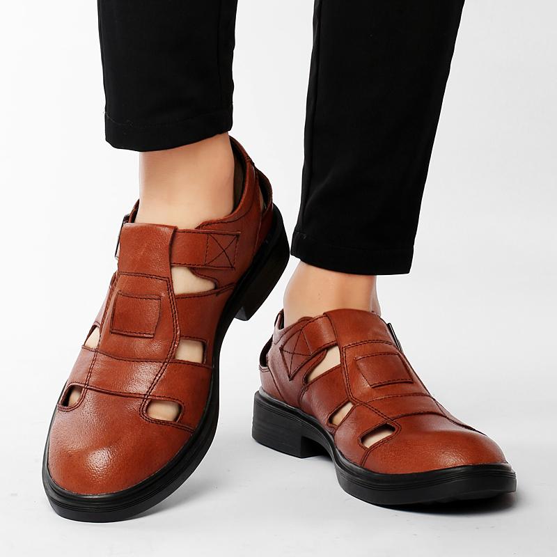 Мужские сандалии Повседневная обувь Новые трендовые стильные гладиаторские сандалии с открытым носком на платформе Пляжные сандалии на толстой подошве Черные большие размеры