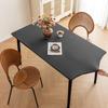 Водонепроницаемая прямоугольная эластичная пленочная скатерть - моющаяся, пыленепроницаемая, молочно-шелковая, для улицы