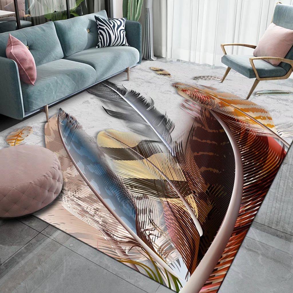 3D Арт Принт Ковер Современные Ковры для Гостиной Ковер для Украшения Дивана в Холле Мягкий Удобный Прикроватный Коврик для Спальни