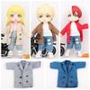 Long Coat OB11 Windbreaker Coat Warm Clothing Doll Clothes DIY Toy Doll Coat Jackets  Kids Gift
