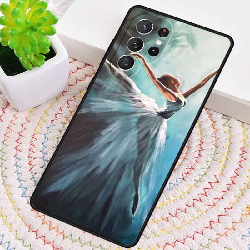 Чехол для телефона с принтом 'Балерина Танцовщица' для Samsung Galaxy note 10 pro S26 Ultra S23 S24 FE S25 S21 S22 PLUS ударопрочный