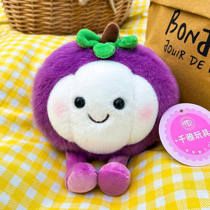 Cute Fruit Bean Bag Plush Toy Durian Cantaloupe Event Wedding Throw Persimmon Children's Doll