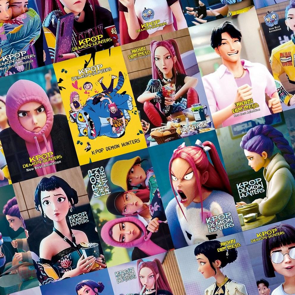 K-pop Охотники на демонов 152 шт. Стикер Domusong Пурикура Фотокарточка Kadehen Фотокарточка