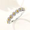Aesthetic Little Daisy Rings for Women Simple Stylish Bridal Wedding Party Finger Ring Delicate Love Gift Fashion Jewelry