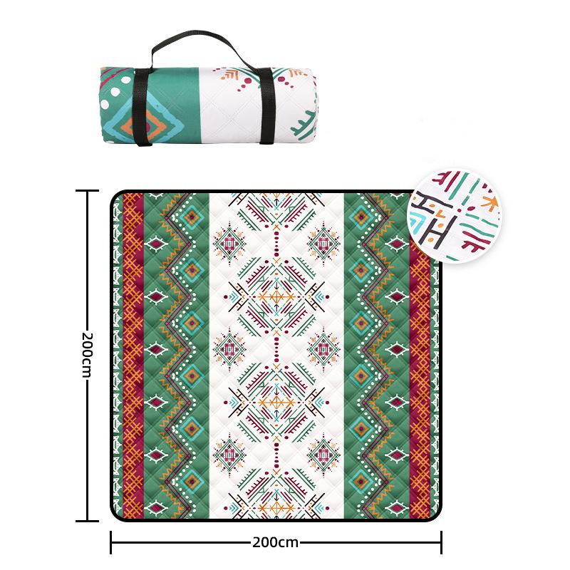Camping Mat Waterproof Foldable Floor Mat Waterproof Blanket Easy-Clean Outdoor Camping Mat For Festival Travel Picnic