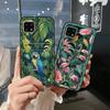 Silicone Cute Phone Case For Sharp Aquos Sense4 4G/Sense 5G Shockproof Back Cover Protective Durable Card Slot Graffiti