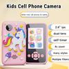 Baby Phone Toys Smart Phone Camera Toys Cartoon Musical Mini  Cellphone Learning Toy Silicone Cover Toy Kids Digital Camera Gift