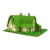 Sankei Giant Bean Bag Chair 1/150 Studio Ghibli Series Kiki's Delivery Service Kiki and Jiji's House (Okino Residence) MK07-22 Paper Craft