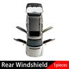 Автомобильные солнцезащитные козырьки с защитой от УФ для Land Rover Freelander 2 LR2 2006~2015 Автомобильные солнцезащитные шторки на лобовое стекло Боковые оконные дефлекторы Аксессуары