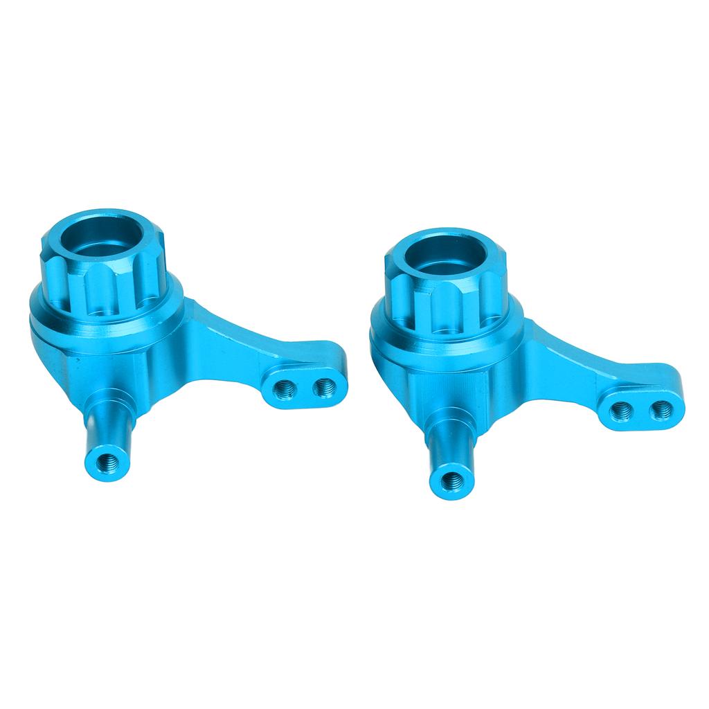 Aluminum Alloy Front Knuckle Arms Steering Cup for Tamiya TT02 1/10 RC Car Upgrade PartsBlue