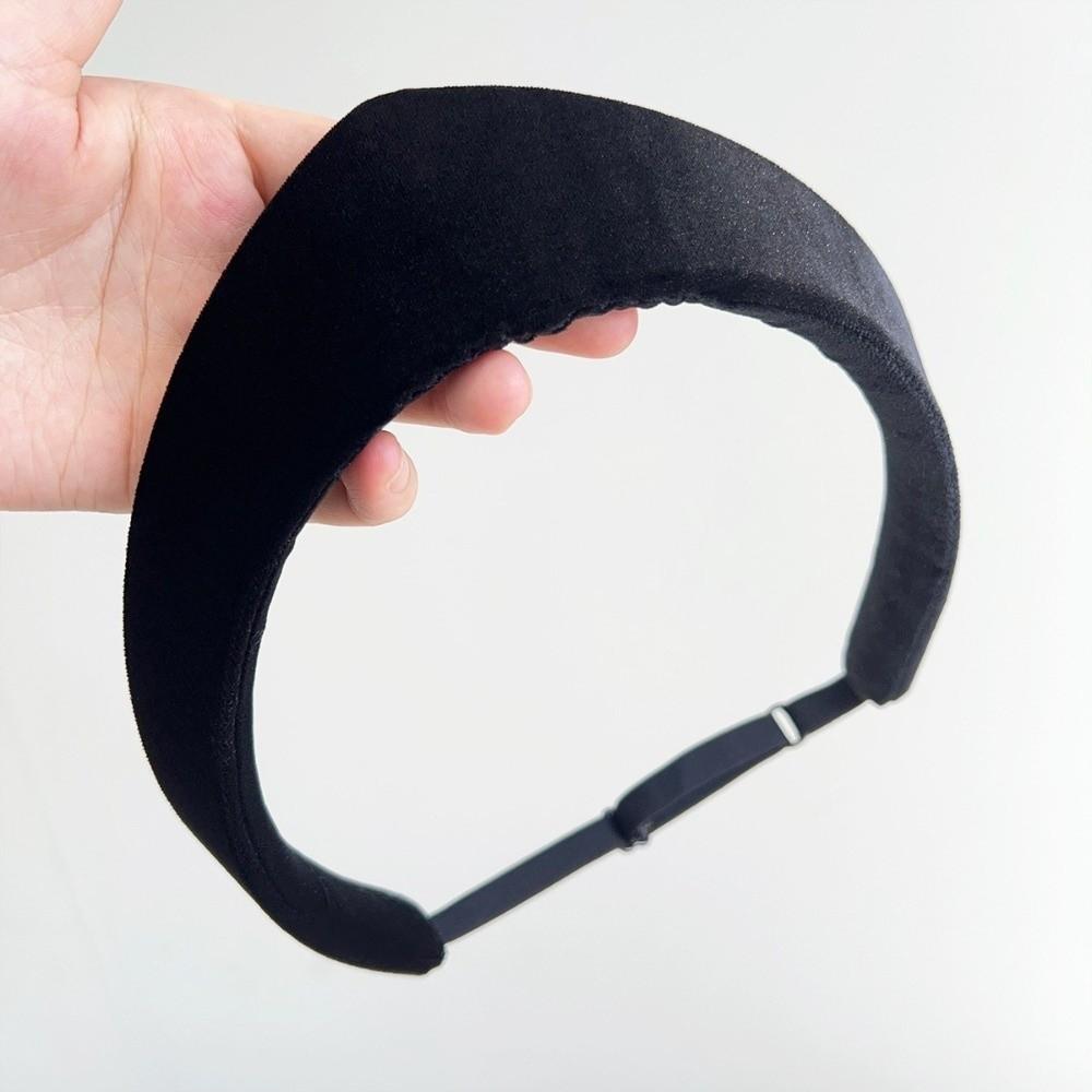 Multiple Colors Velvet Crown Headband Elegant European Hairband Smooth Texture Headwear Wedding
