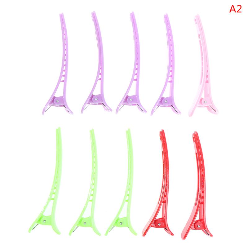 10Pcs/Set Professional Basic Hair Grip Clips Sectioning Salon Styling Hair Clips