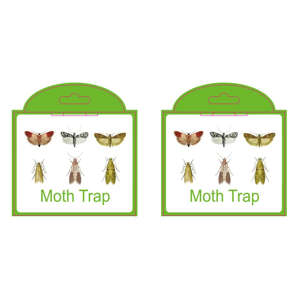 5 шт. ловушки для моли с феромонами Prime Мощные ловушки для моли (Зеленый Белый)