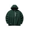 Однотонная водоотталкивающая куртка с капюшоном на молнии Мужские куртки 152618611-1